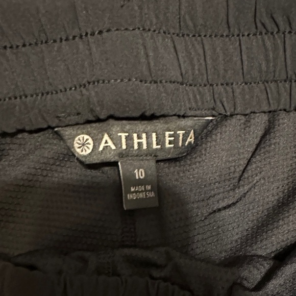 Athleta Black Drawstring Skirt - Size 10 - Picture 2 of 5